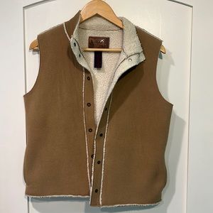 Ralph Lauren Faux Suede Vest Small